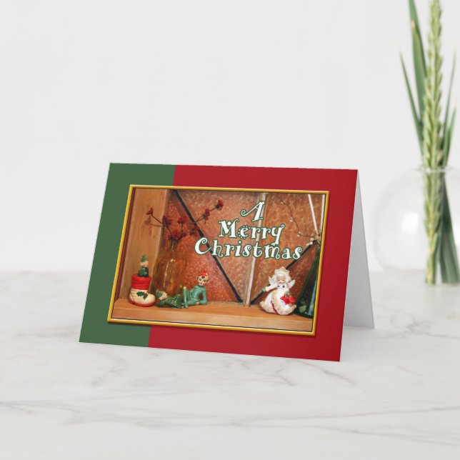 A Merry Christmas Holiday Card (Front)