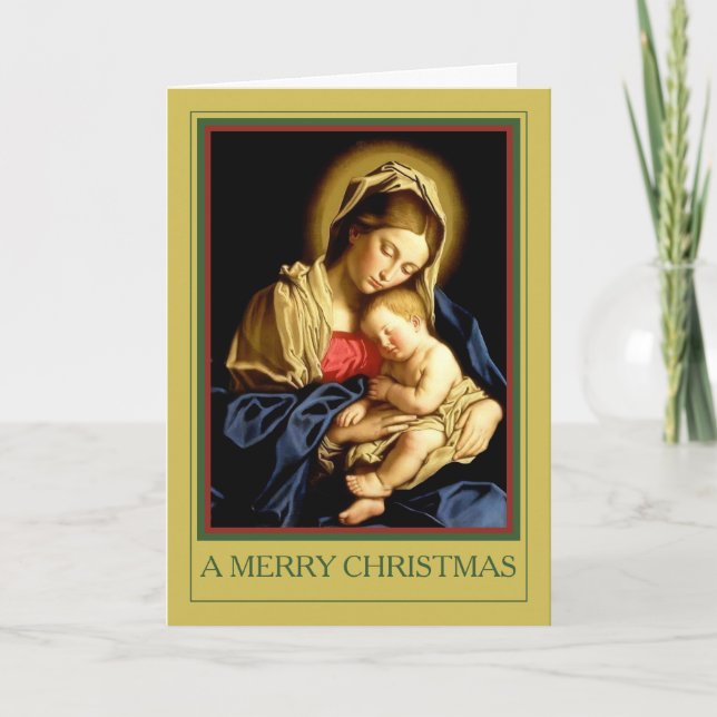 A MERRY CHRISTMAS HOLIDAY CARD (Front)