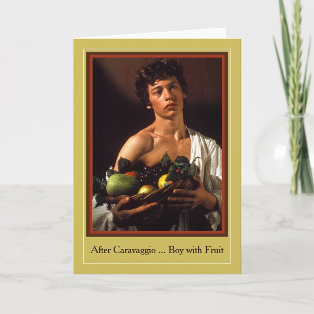 A MERRY CHRISTMAS HOLIDAY CARD (Front)