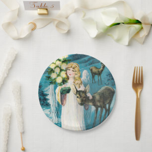 A Merry Christmas Holiday   Paper Plates