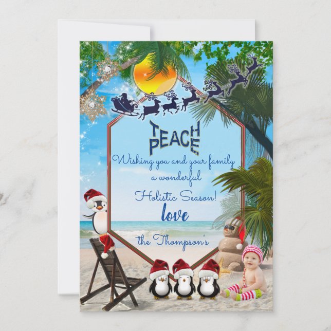 A Merry Christmas Invitation (Front)