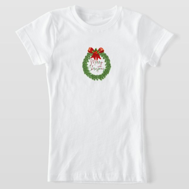 A Merry Christmas  T-Shirt (Laydown)