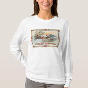 A Merry ChristmasA Country Scene T-Shirt