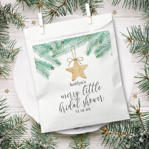 A Merry Little Bridal Shower Favour Bags