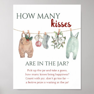 A Merry Little Christmas Clothes How Many Kisses Poster