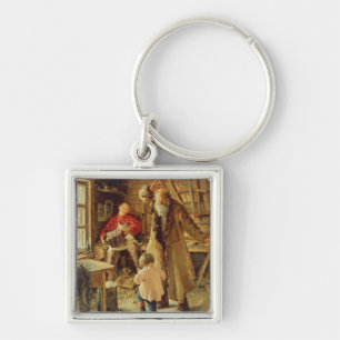 A Merry Moment, 1897 Key Ring