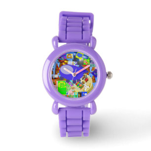 A Merry Spaceship Cartoon Watch