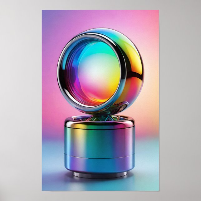 A Mesmerising Play of Light and Colour Poster (Front)