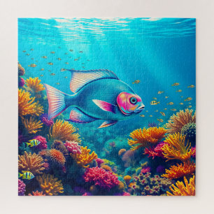 A mesmerising underwater scene jigsaw puzzle