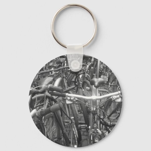 A mess of bikes key ring (Front)