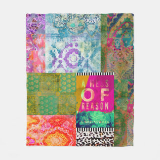 A Mess of Reason,  Fleece Blanket, Medium Blanket