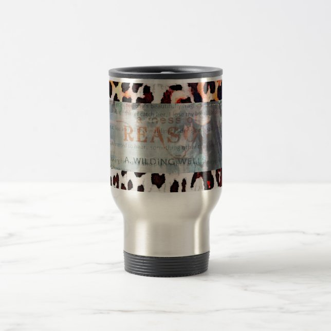 A Mess of Reason Travel Coffee Mug (Center)