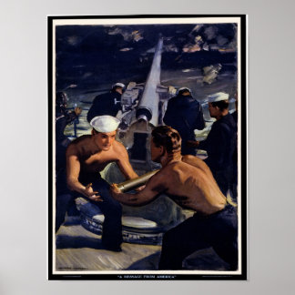 A Message from America Poster