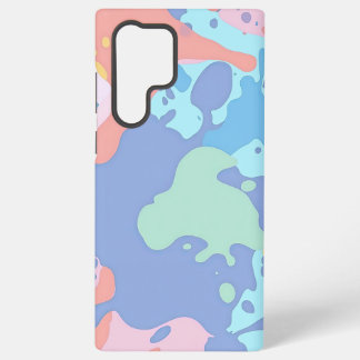 A messy pattern of stains of paint samsung galaxy case
