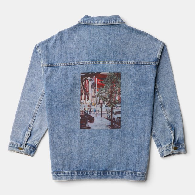 A Met Moment Denim Jacket (Back)