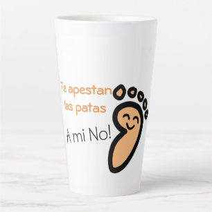 A mi no me apestan las Patas Aluminium Water Bottl Latte Mug