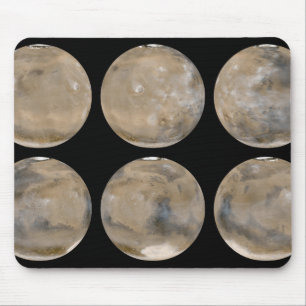 A Mid-Northern Summer/Southern Winter on Mars Mouse Pad