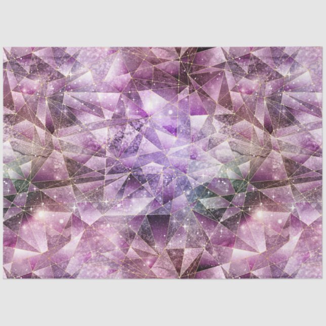 A Midnight Crystal Series Design 8 Tissue Paper (Front)