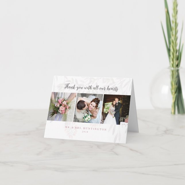 A Midsummer Night's Dream Folded Thank You Card (Front)