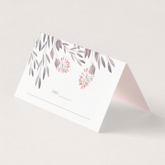 A Midsummer Night's Dream Wedding Place Card (Front)