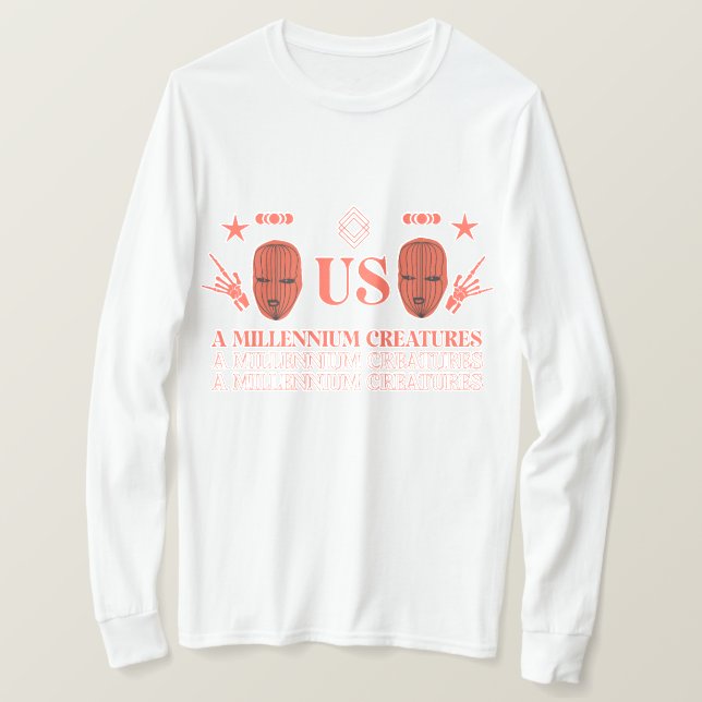 A Millenium Creatures T-Shirt (Design Front)