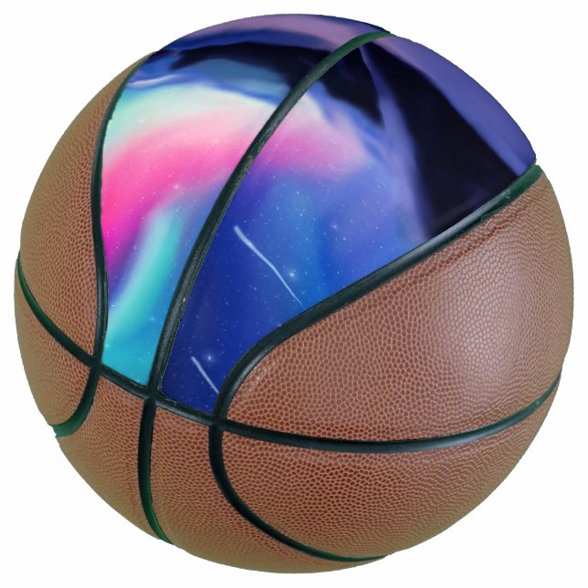 A Million Aurora Dreams Basketball (Angled)