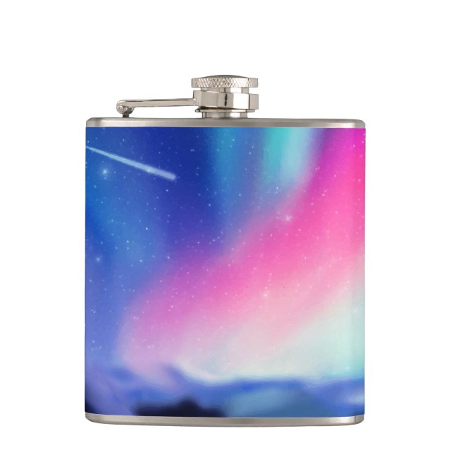 A Million Aurora Dreams Flask (Front)