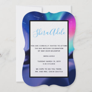 A Million Aurora Dreams Invitation