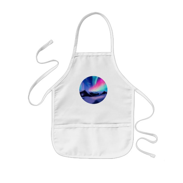 A Million Aurora Dreams Kids Apron (Front)