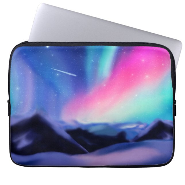 A Million Aurora Dreams Laptop Sleeve (Front)