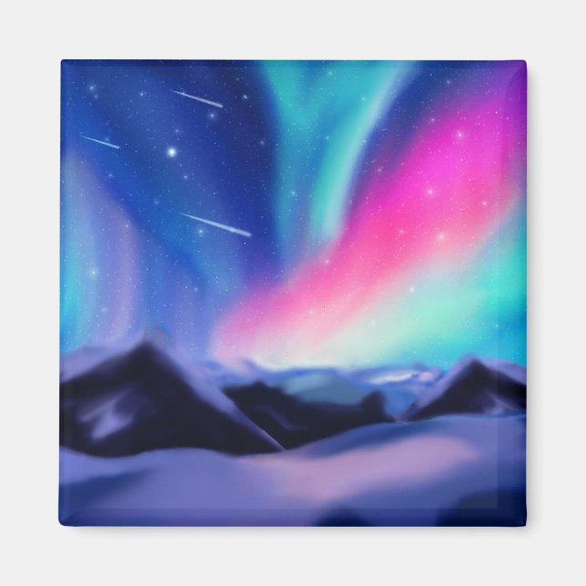 A Million Aurora Dreams Magnet (Front)