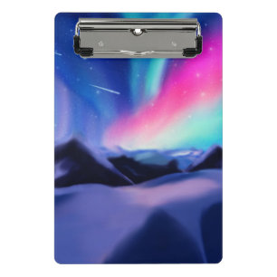 A Million Aurora Dreams Mini Clipboard