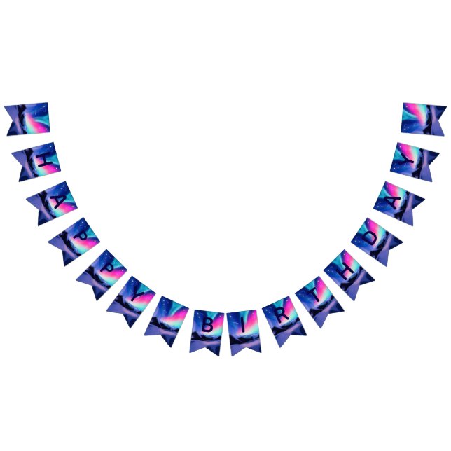 A Million Dreams – The Aurora Borealis Bunting (All)