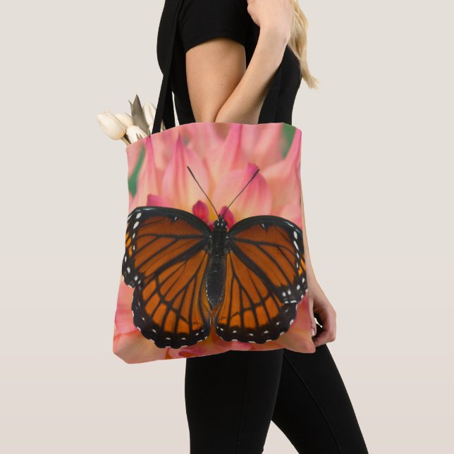 A Mimic Of The Monarch Butterfly Tote Bag (Close Up)