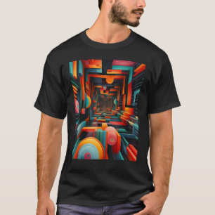 A minimalistic optical abstract artwork 1 T-Shirt