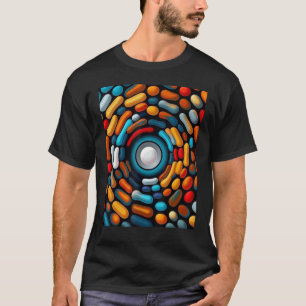 A minimalistic optical abstract artwork T-Shirt