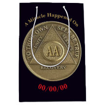 A Miracle Happened On CUSTOM DATE Sober AA on Coin