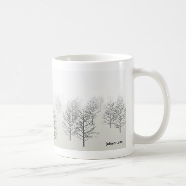 a misty morning coffee mug (Right)