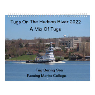 A Mix Of Tugs On The Hudson River Calendar 2022