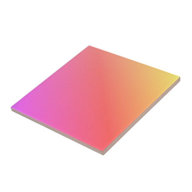 A Mixed Pastel Tile (Side)