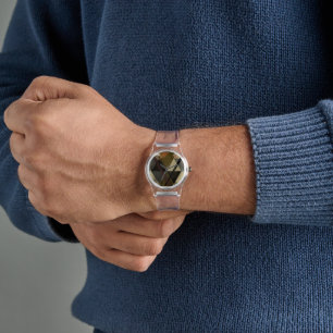 A modern abstract design watch
