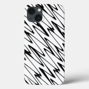 A Modern Abstract Energetic Line Art  iPhone 13 Case