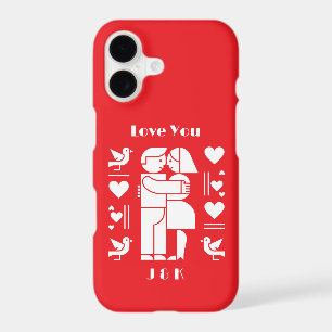 A modern Bauhaus personalised Valentine’s Day