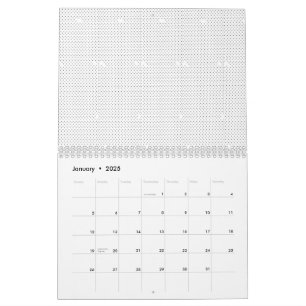 A modern design featuring a sleek combination of w calendar