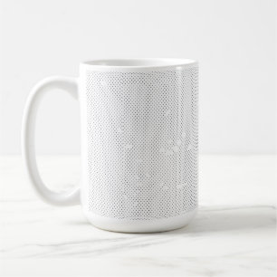 A modern design featuring a sleek combination of w coffee mug