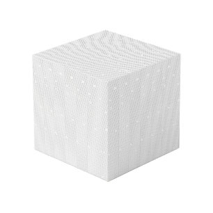 A modern design featuring a sleek combination of w cube