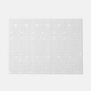 A modern design featuring a sleek combination of w doormat