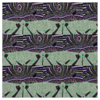 A modern gift, mosaic, in a light green colour _ fabric