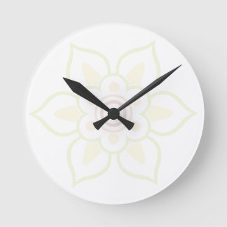 A Modern Interpretation of Korean Patterns Round Clock