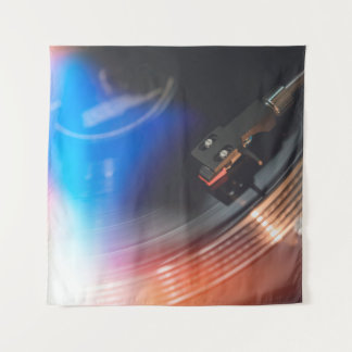 A modern turntable to play music on audio disc. Hi Tapestry
